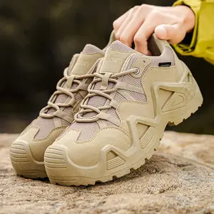 Bdhjydb Men'S Outdoor Hiking Boots Wear-Resistant Non-Slip Sports Shoes Large Size Travel Shoes