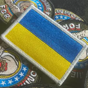 2"x3" UKRAINE Tactical Flag Patch