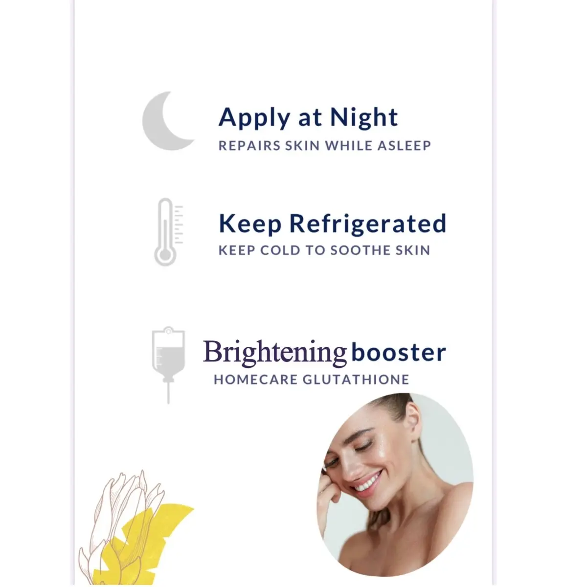 Glutanex Glutathione Night Serum Anti-Aging & Brightening - 30ml - TikTok Shop Glutanex Glutathione Night Serum Anti-Aging & Brightening - 30ml - TikTok Shop