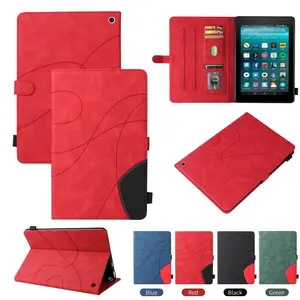 Faux Leather Tablet Case with Card Slot, Durable Faux Leather Material Tablet Case, Tablet Accessories Compatible with Lenovo Tab M10 Plus, Computer