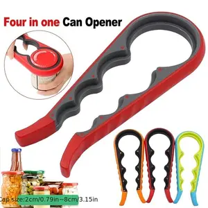 Multifunctional 4in1 Bottle Opener Creative Thickened Nonslip Cap Tool