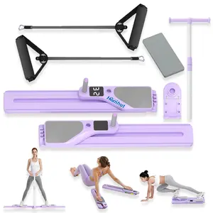 Multifunctional 4-in-1 Fitness Board Full Body Training Free Mode Switch Smart Timer Silent No Disturb Stable Non-Shaking