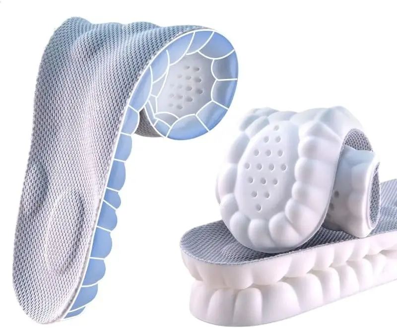 Stand‑All‑Day 4D Cloud Insoles for Men & Women, Shock‑Absorbing Anti‑Fatigue Shoe Inserts, Foot Pain Relief Cushion Soles for Work Sports Daily Wear