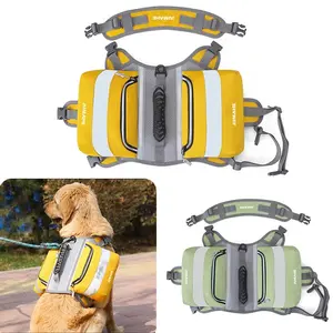 Waterproof Dog Saddle Backpack – Reflective Tactical Dog Pack with Storage (6 Colors)