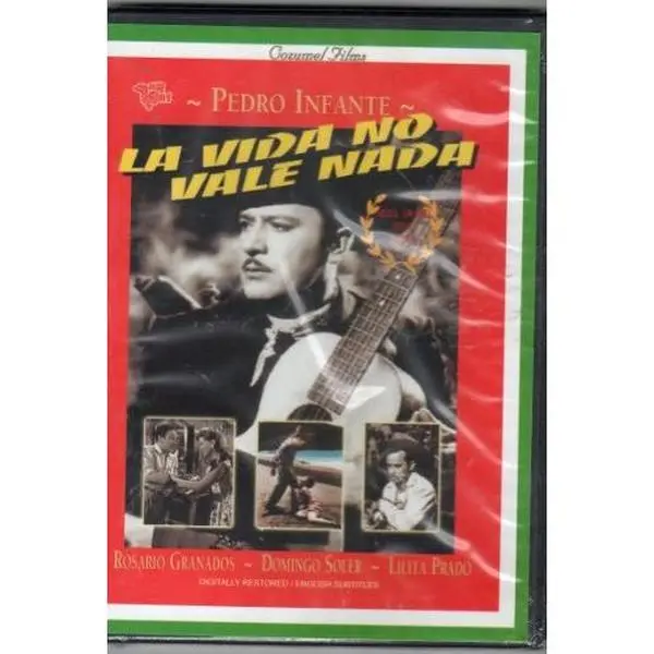 USED-La Vida No Vale Nada {Pedro Infante} [Ntsc/region 1 and 4 Dvd.]. (Unknown)