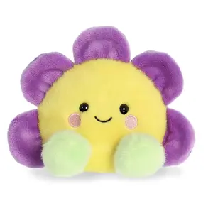 Palm Pals Adorable Fallon Flower 5 inch Yellow Mini Soft Plush Collectable Stuffed Animal