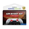 KontrolFreek Inferno Edition Aim Boost Kit - Compact Gaming Accessories for PS5, PS4 Controllers | Gaming Stuff with Mixed Heights Performance Thumbsticks, Precision Rings, Resistance Grips, Shock Absorption, Overshoot Control for Interactive Gaming