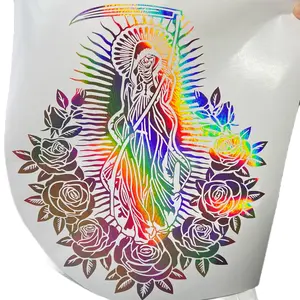 Santa Muerte Decal Sticker for Car, Glass Doors, and Walls Vehicle Exterior Decoration