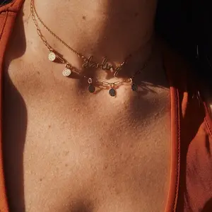 Charming Coin Choker Necklace