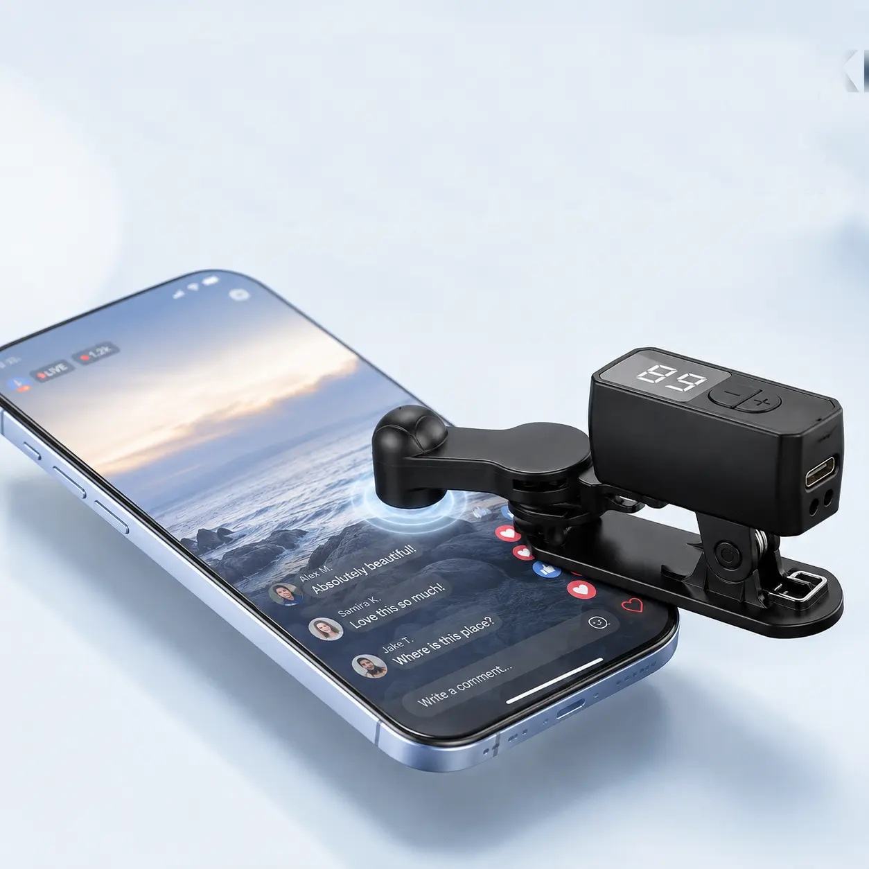 2026 Portable USB Powered Auto Clicker for Smartphone Cellphone with 180 Degree Ro‎…