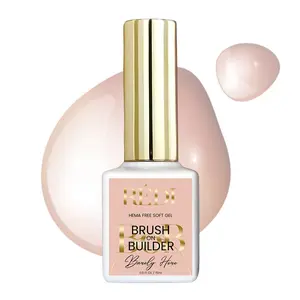 RED IGUANA Barely Here BoB Gel - RÉDI Soft Gel Builder for Structured Manicures & Soft to Medium Length Extensions 15ml - Cosmetic