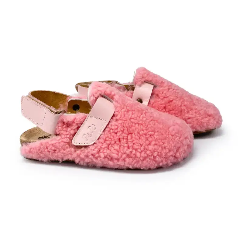 Pepe' ES X LS Pink Shearling Slipper