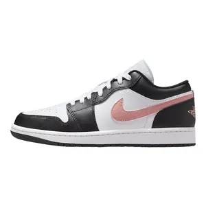 Air Jordan 1 Low "Black Rust Pink" 553558 165