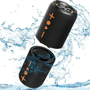 2-in-1 Split Speaker, Portable Waterproof Detachable Multifunction Speaker, Bluetooth V5.3 Wireless Pairing, 20W Stereo Speaker, Suitable for Home, Outdoor, Travel Audio