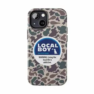 Zyn With Local Boy Camo Tough Phone Case For Iphone 16/15/14/13/12/11/x/8/7 Plus Pro Max Mini - Southern Boy Phone Cover, Hunting Gifts