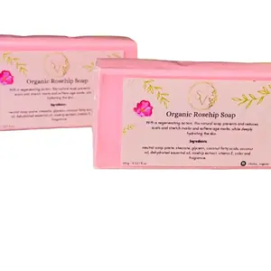 Rosehip m Soap  | Natural Hydration and Softness for Your Skin /Jabón de Rosa Mosqueta para una Piel Radiante "Cuidado de Piel con Rosa Mosqueta