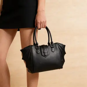 Gothic-inspired 3d batwing tote bag: a minimalist and versatile everyday essential. perfect for commuting, shopping, or short trips – it's got you covered!