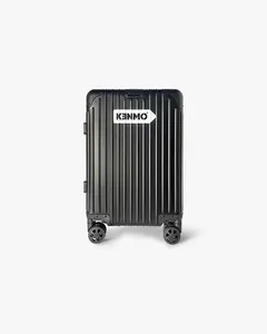 Black Aluminum Luggage | 20 inch & Matte | Arrow Logo