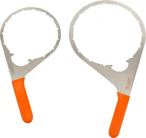 6" & 8" Fuel Filter Wrench Set – Collar & Vent Cap Removal Tool for Detroit Diesel DD13 DD15 DD16 & Navistar Engines – Replaces OEM 380134, 382, 482017 (Davco 2-Piece Set)