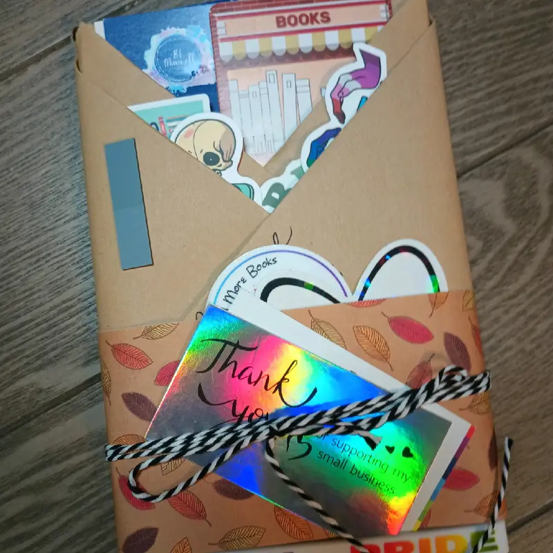 Blind Date With A Book (OLD COVERS Gay Paranormal Romance lover gift mystery book club Hardcover edition