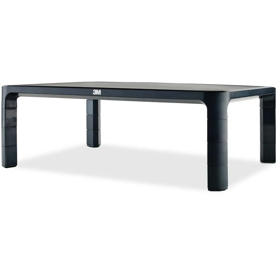 3M Adjustable Monitor Stand Black Supports 20 lbs MS85B