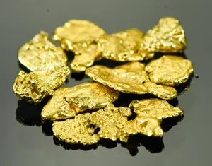 Alaskan Yukon BC Gold Rush Nuggets #6 Mesh 3.1 Grams , 2 DWT 1/10 OZT of Fines