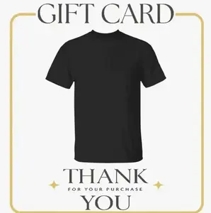 Gift Card Shirt, Thank You for Your Purchase Tee, Customer Appreciation T-Shirt