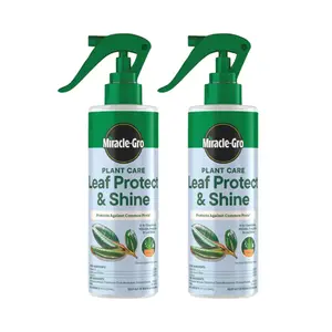 Miracle-Gro Plant Care Leaf Protect and Shine, 4-in-1 Leaf Shine Spray for Indoor Plants, 8 fl. oz. Miracle-Gro Plant Care Leaf Protect and Shine, 4-in-1 Leaf Shine Spray for Indoor Plants, 8 fl. oz.