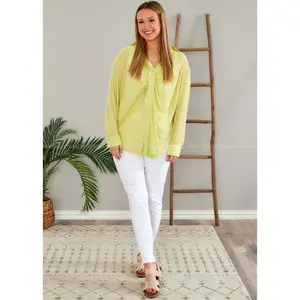 Shayla Top - Kiwi - FINAL SALE - FINAL SALE