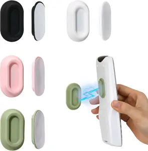 Magnetic Remote Control Holder Wall Mount - 4 Pcs No Drill Self-Adhesive Organizer for Air Conditioner & TV Remotes, Storage Caddy for Televisions Backside - Multicolor XYOFUN