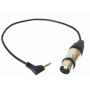iPhone/iPad Microphone Adapter Cable with XLR Female