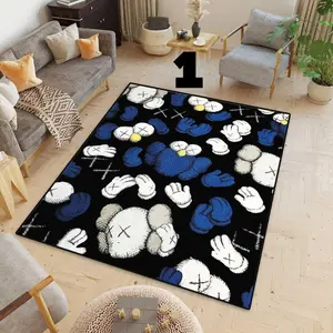 Hypebeast art Rug, Bearbrick rug, Hype beast style 4