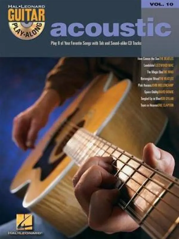 Used Acoustic Tutorial Book - Various Authors, Paperback Format, Includes Audio CD, English Language