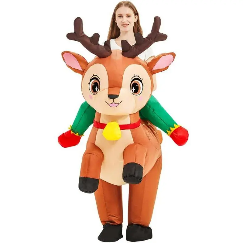 Christmas Inflatable Costumes, Holiday Party Performance Props, Adult Unisex Halloween, New Year Celebration Dress-Up Christmas Inflatable Costumes, Holiday Party Performance Props, Adult Unisex Halloween, New Year Celebration Dress-Up