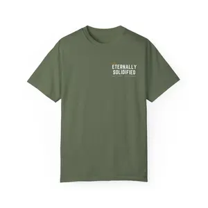 Christian T-Shirt: Eternally Solidified - Once Saved, Always Saved | Faith-Based Apparel