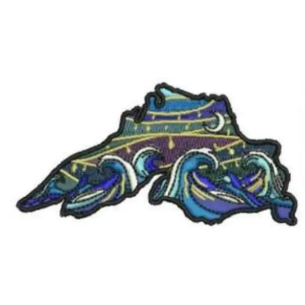 Lake Superior Waves Patch