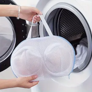 High-Quality Bra Wash Bag for Delicate Fabrics, Non-Deformation Design, Multi-Purpose Mesh Laundry Bag with Zipper Closure, Laundry Products