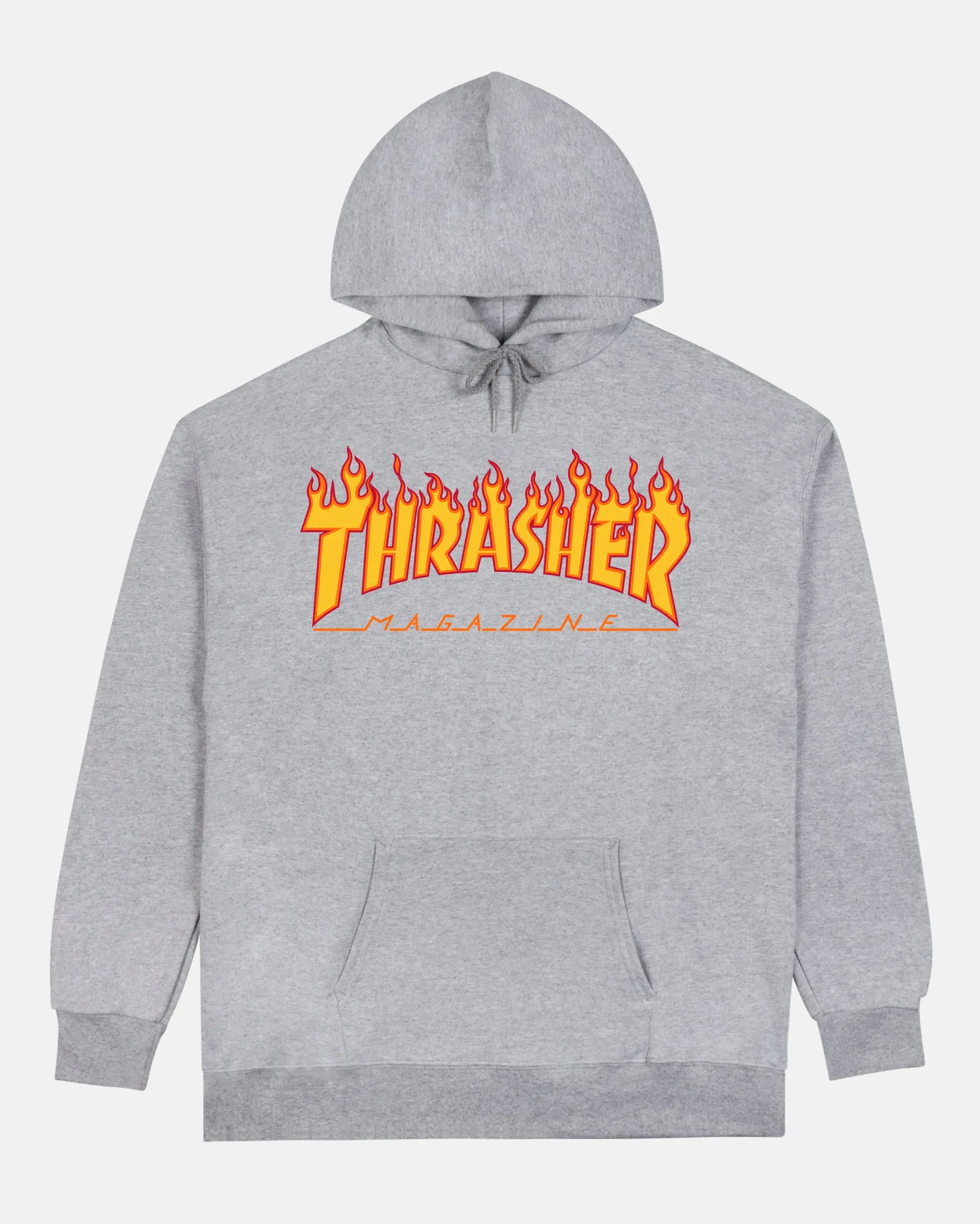 FLAME - HOODIE - GREY