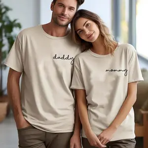 Mommy and Daddy Shirts, Mommy and Daddy Tees, Mom Pocket Tee, Dad Pocket Tee, Cute Mom Dad Shirts,Pregnancy Reveal Tees,Matching Tees Shirts