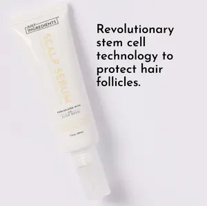 Just Ingredients Scalp Serum with Stem Cell Technology Mung Bean Extract & Bamboo Lysate for Hair Resilience and Scalp Nourishment