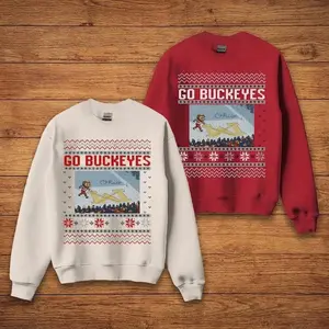 Ohio vs Michigan Rivalry Sweater, Script Ohio on Big M Sweater, Buckeye Fan Erase The M Sweat Shirt, OSU Fan Gift