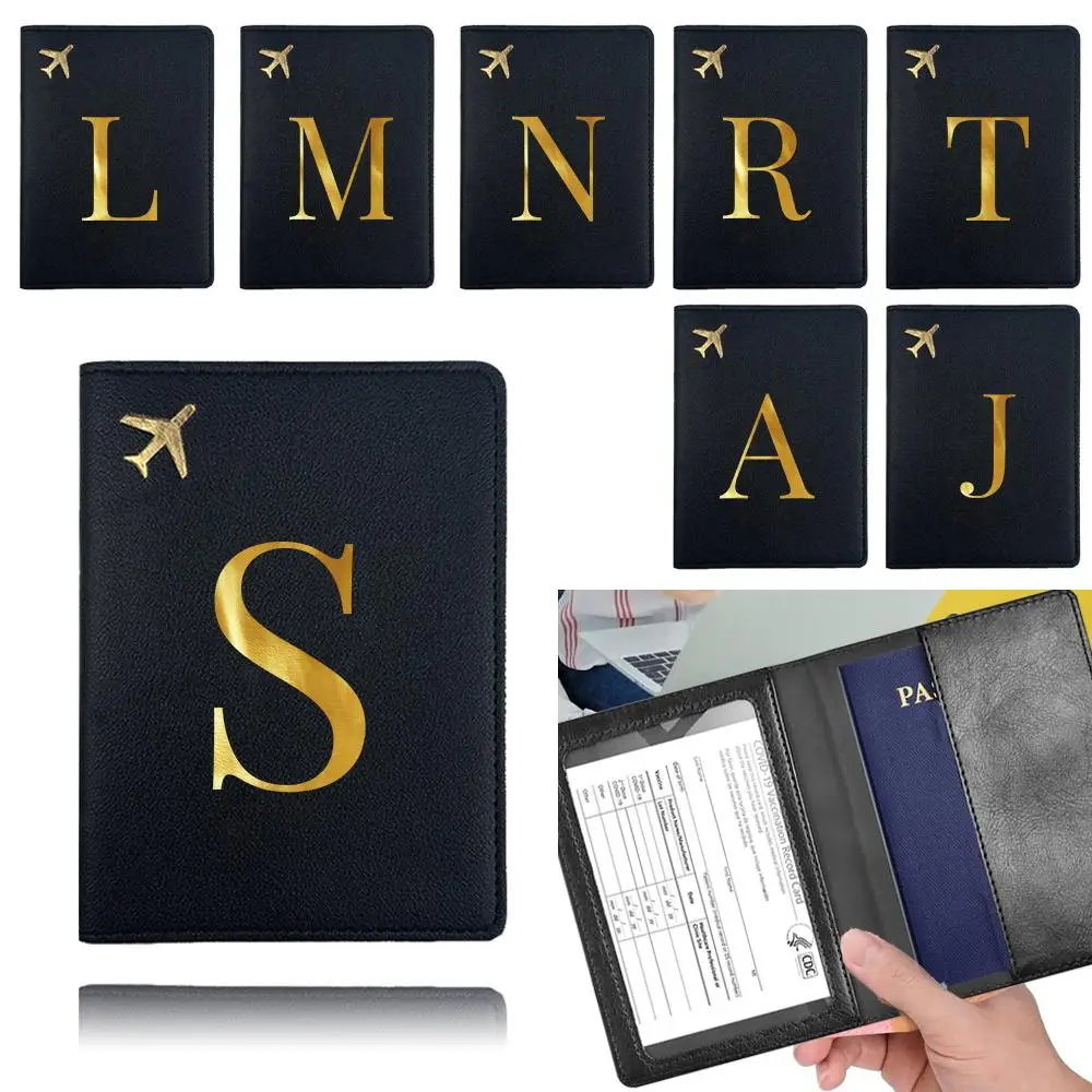 Letter Pattern Passport Holder 1 Count Passport Case Waterresistant Practical Travel Wallet Lightweight Air Ticket Vaccine Card Organizer Ideal f Letter Pattern Passport Holder 1 Count Passport Case Waterresistant Practical Travel Wallet Lightweight Air Ticket Vaccine Card Organizer Ideal f