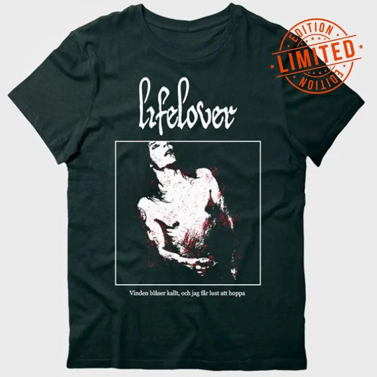 VTG Lifelover BAND black T-shirt short sleeve All sizes E