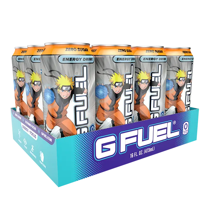 Naruto's Soda Ice Candy 12-Pack Cans