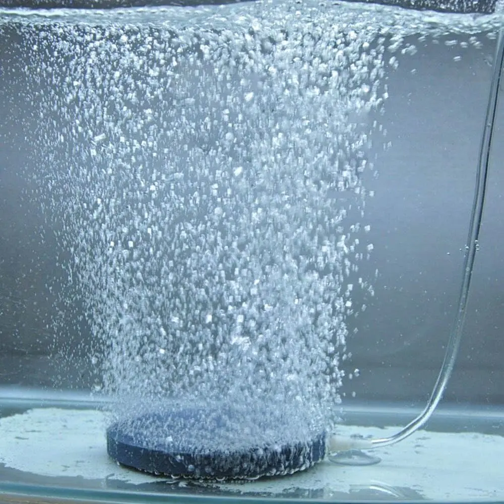 Aquarium Bubble Stone with Different Sizes, Fish Tank Aerator Plate, Oxygen Pump Disk, Air Stone for Aquariums, Water Pump Accessories