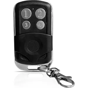 Remote Control Transmitter for Door Opener, Suitable for Automatic Door Openers, Hardware Control, Remote Security Door Controller with Keychain, Electric Rolling Shutter, Driveway Door Opener, Closer, Safety Kit Remote Control