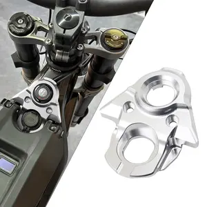 Ignition Key Switch Cover for Surron Light Bee X S, CNC Key Set Lock Cylinder Ring Trim for Dirt Bike Sur Ron Light Bee X and S Aluminum Ignition Switch Ring Guard for Segway X160 X260 Electric Dirt Bike Accessorie HHLUCY