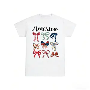 America Coquette USA T-shirt, 4th of July Shirt, Girly Patriotic Shirt, Memorial Day, God Say You Are, Bible Verse, Independence Day