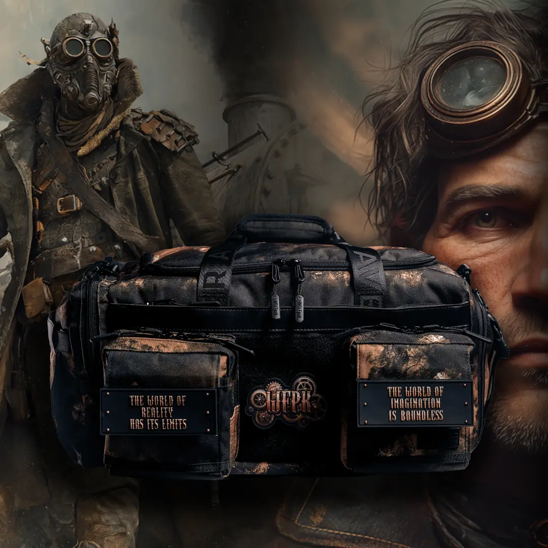 30L Perfect Duffle Bag Steampunk 30L Perfect Duffle Bag Steampunk