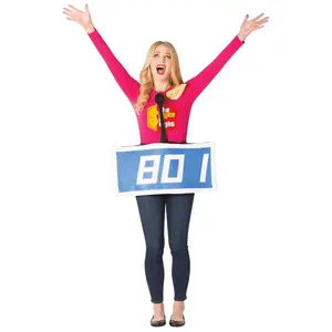 Price is Right Blue Contestant Costume